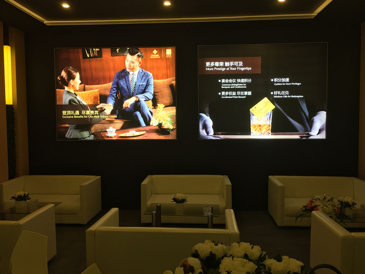 金陵酒店|CITM旅交会展台搭建施工现场12