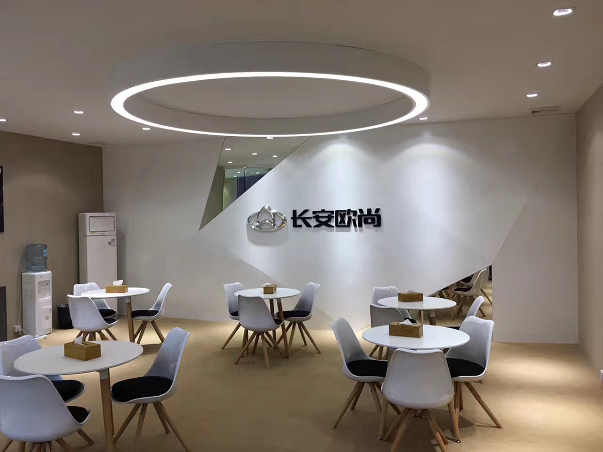 长安汽车|上海车展展台设计搭建施工现场07
